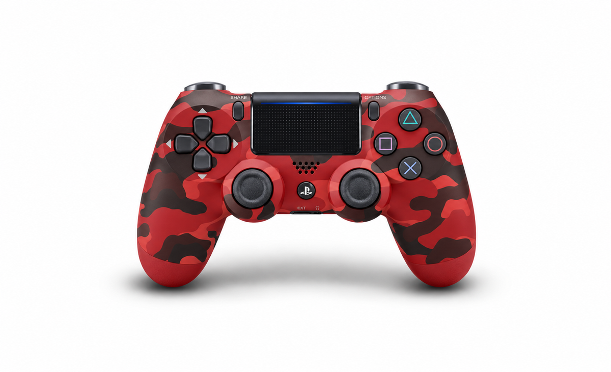 Sony DualShock 4 Wireless Controller for PS4 – Camouflage Red